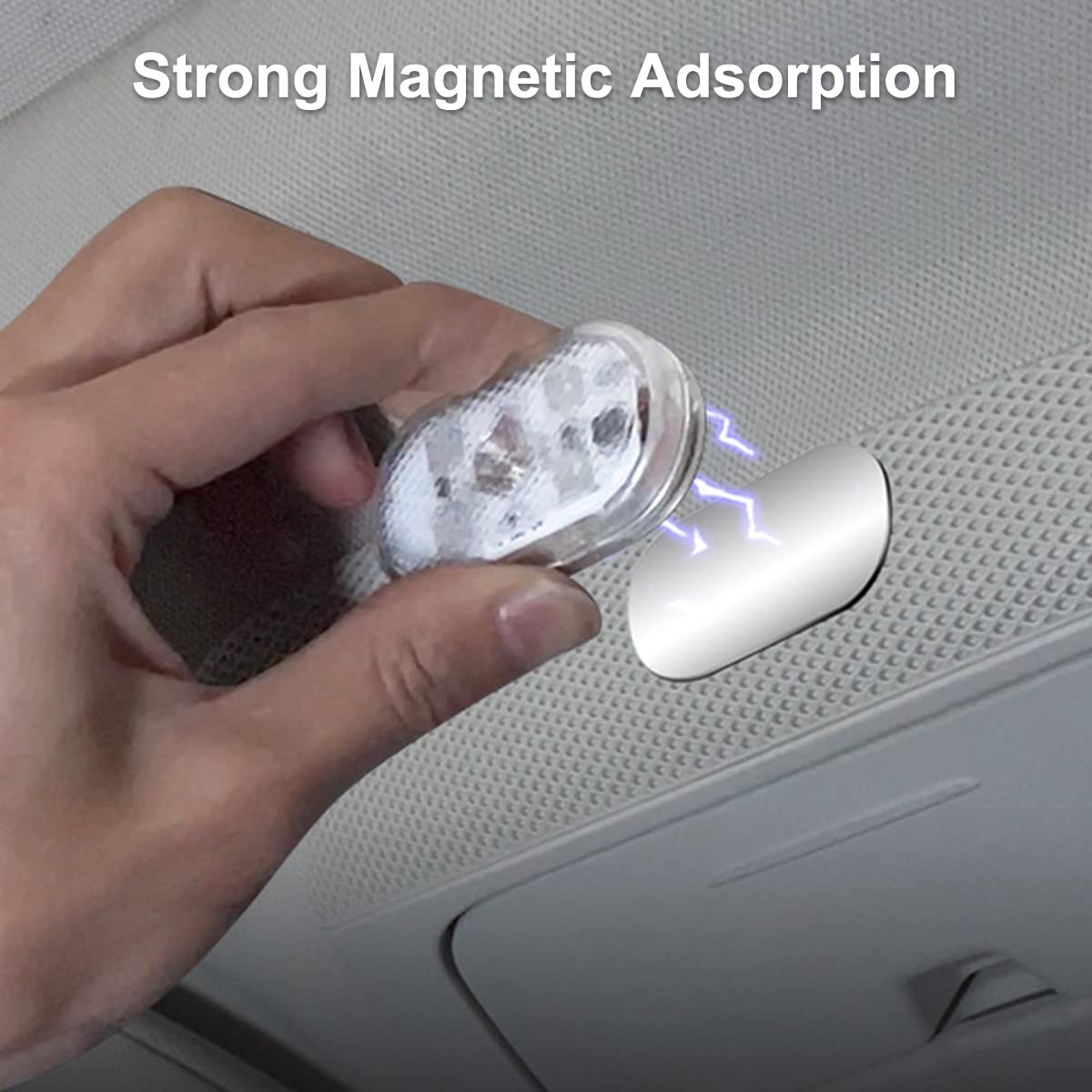 Car LED Lights – 7 Colors Mini USB Rechargeable